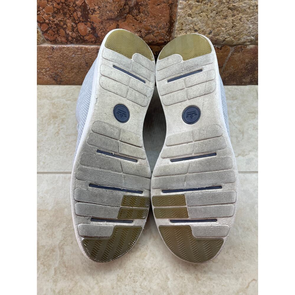 Peter Millar Sneaker Size 12 Gray Knit Lace Up Comfort Shoes Mens Lightweight - Picture 8 of 13